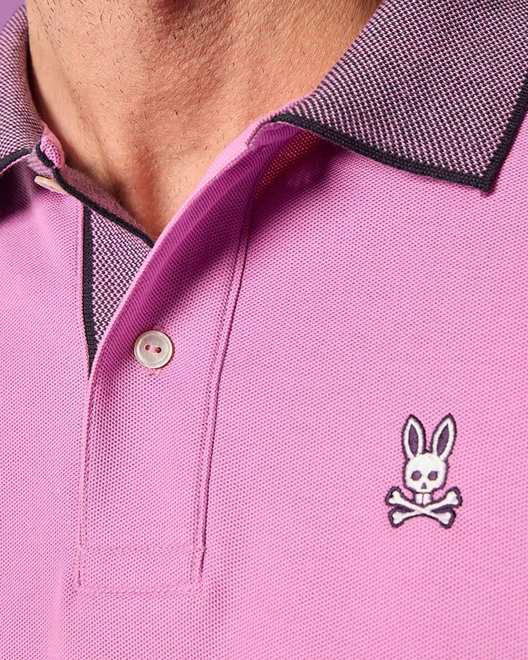 Polos Psycho Bunny Southport Pique Polo Shirt Violette Homme | PWV-44422977